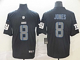 Nike Giants 8 Daniel Jones Black Impact Rush Limited Jersey,baseball caps,new era cap wholesale,wholesale hats